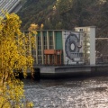 Wandbild am Westgiebel Maschinenhaus Hohenwarte 2