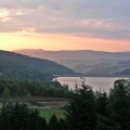 Unterbecken Markersbach mit Blick zum König-Albert-Turm