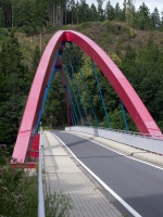 Eisbrücke Talsperre Burgkhammer