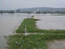 Hochwasserschutzdamm am Unterbecken PSW Niederwartha