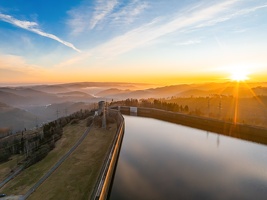 Sonnenaufgang Oberbecken Hohenwarte 2